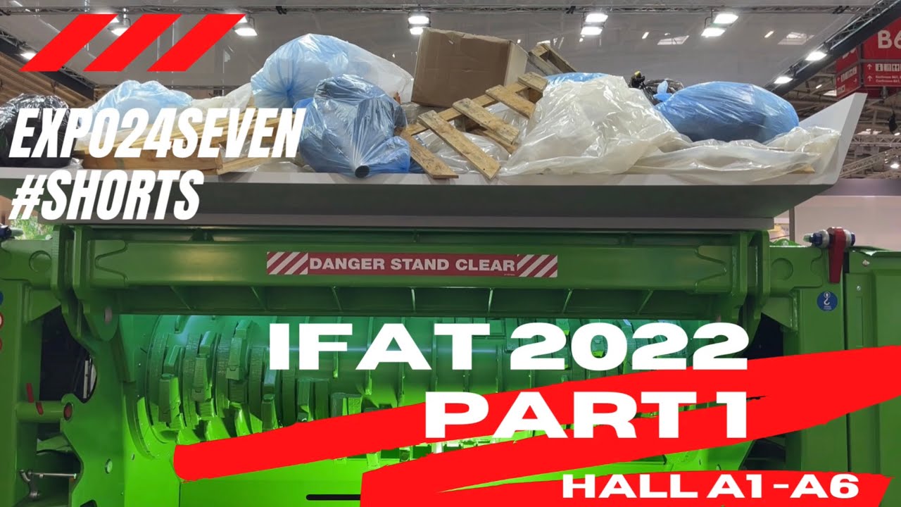 IFAT 2022 Munich - PART 1 - Hall A1 - A6 🔥🔥🔥 please like and follow for more #expo #tradeshow