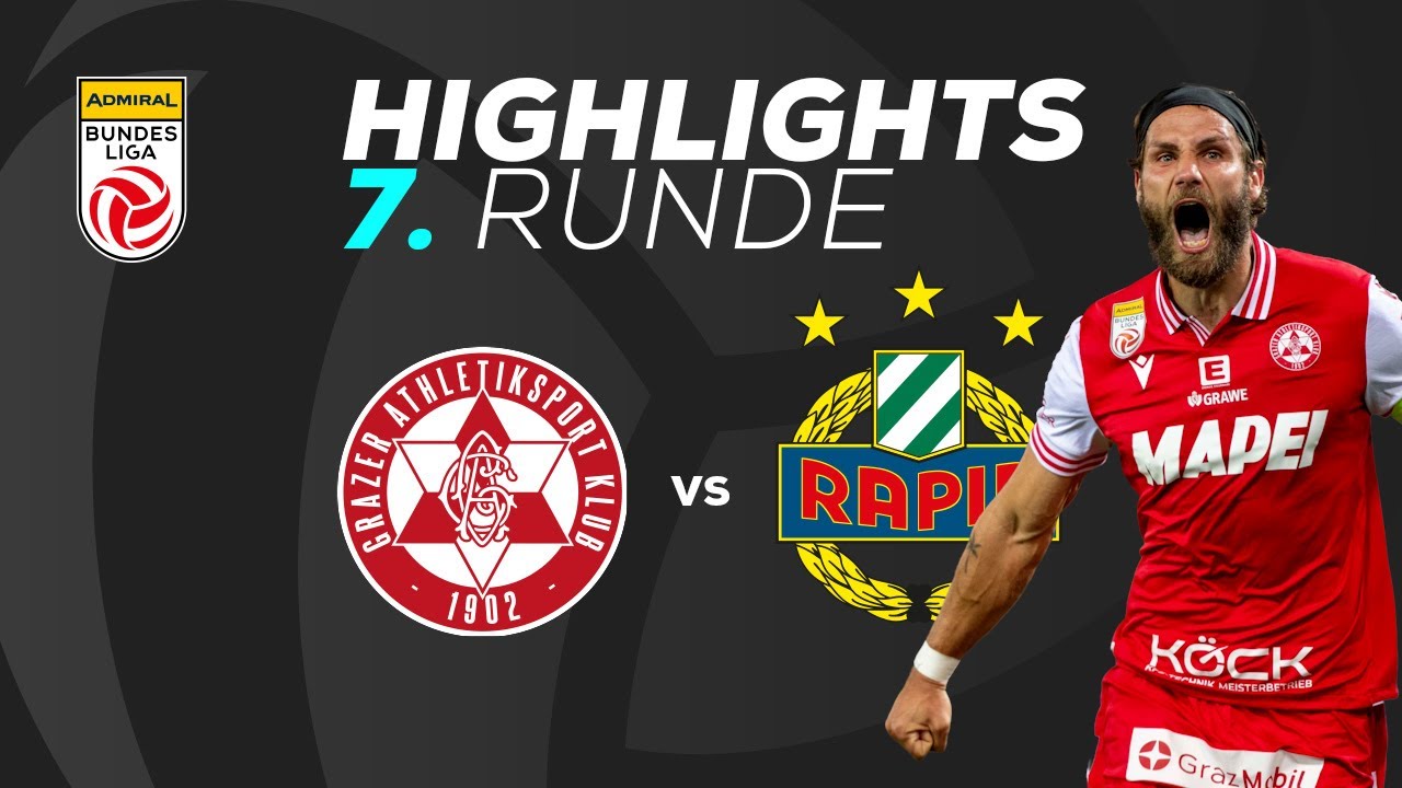 GAK 1902 - SK Rapid 7. Runde ADMIRAL Bundesliga 2025/26