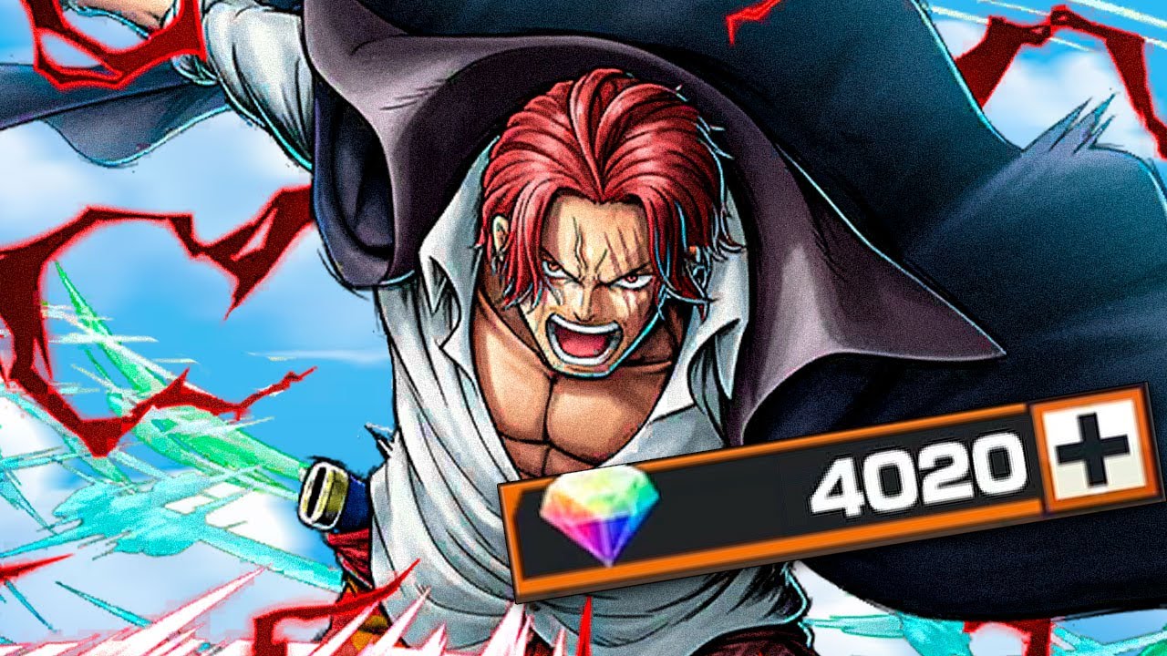 NOVO PERSONAGEM EX! GASTEI TUDO NO SHANKS KAMUSARI NO MELHOR JOGO DE ONE PIECE PARA CELULAR...