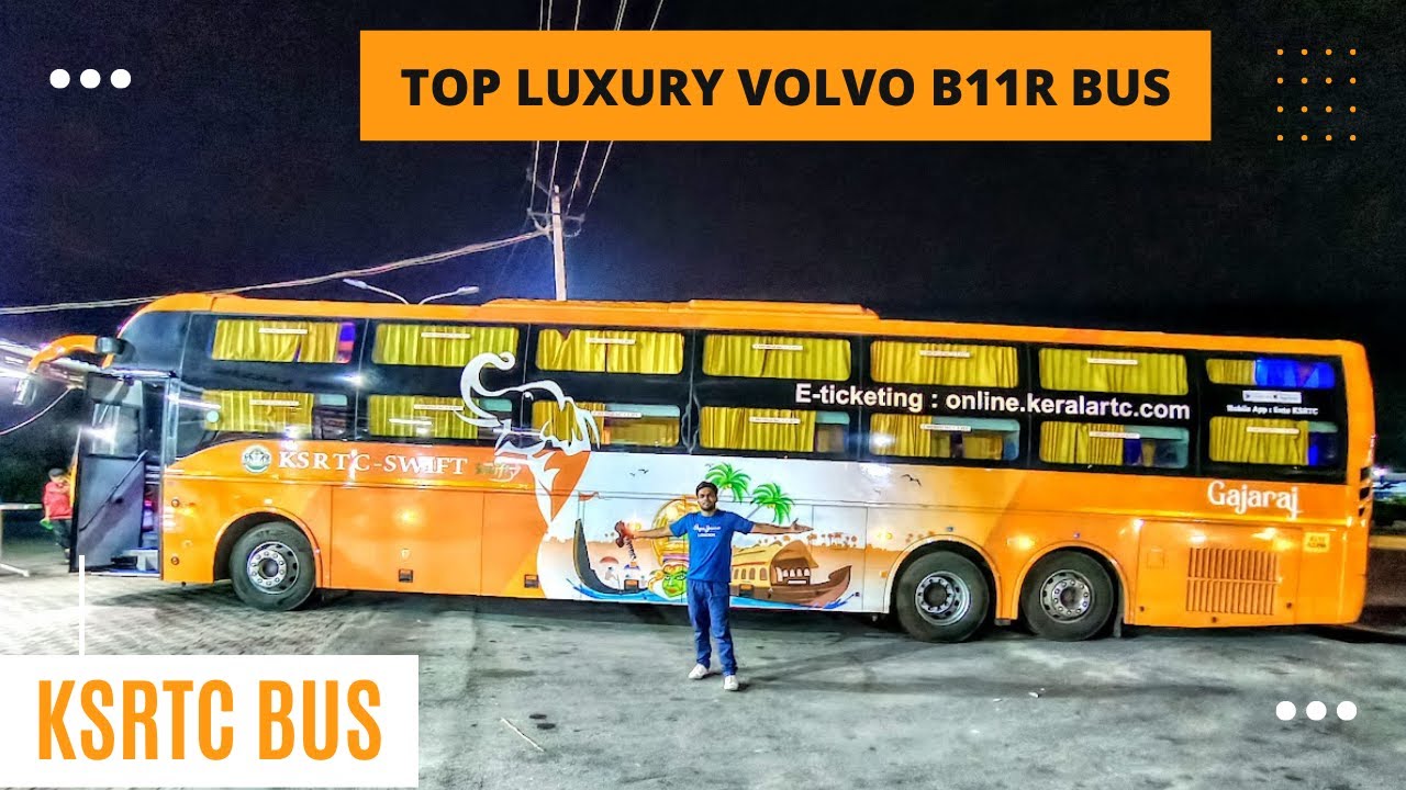 KSRTC SWIFT GAJARAJ Volvo B11R BS6 Multi Axle AC Sleeper Bus Journey