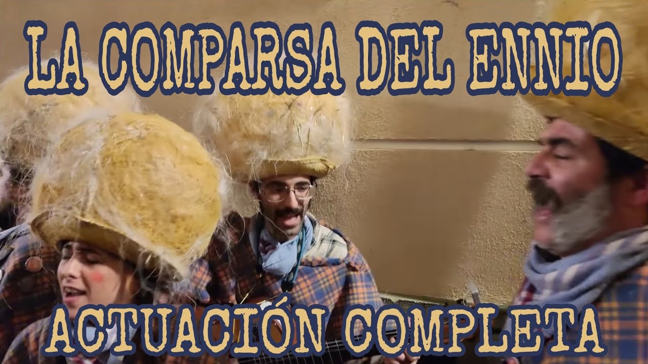 La Comparsa Rara 2025. La Comparsa del Ennio. Actuación Completa. Carnaval de Cádiz.