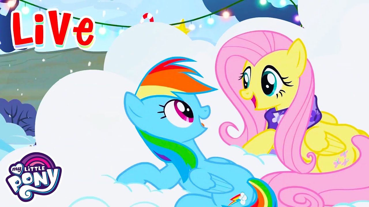 🔴 LIVE | Christmas Episodes! 🎄✨ My Little Pony Friendship Is Magic 🦄 Children's Cartoon 💖 MLP FIM