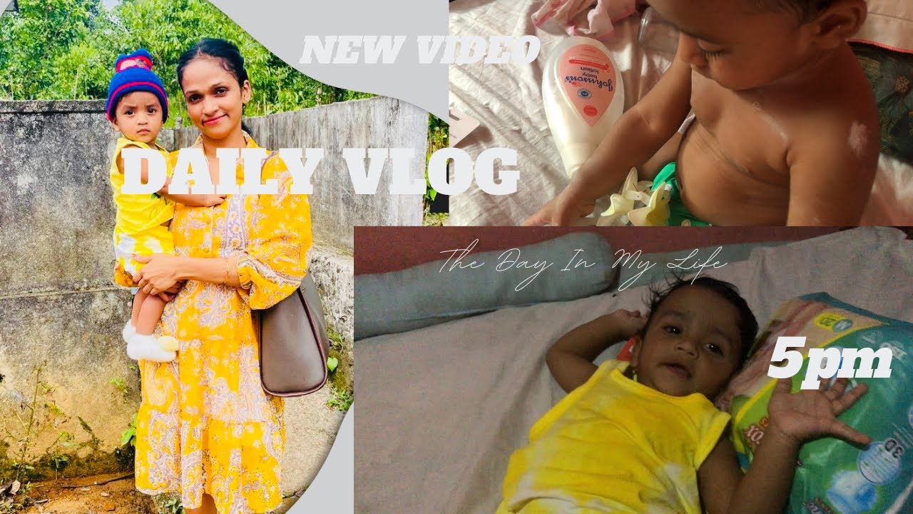 බබාලා දෙන්නා එක්ක ගෙවන මගේ හවස් වරුවක් /dayvlog/good baby diapers and good product 