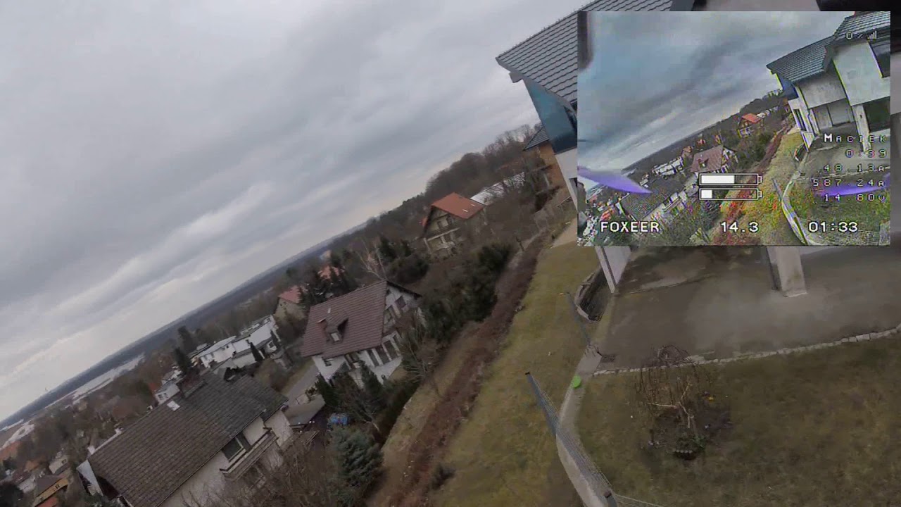 FlightONE 580, stock, Bolt32+RevoltOSD - First Flight