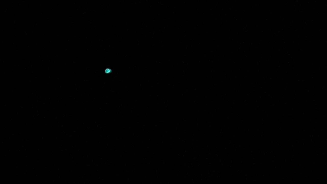 Étoile qui scintille bizarrement