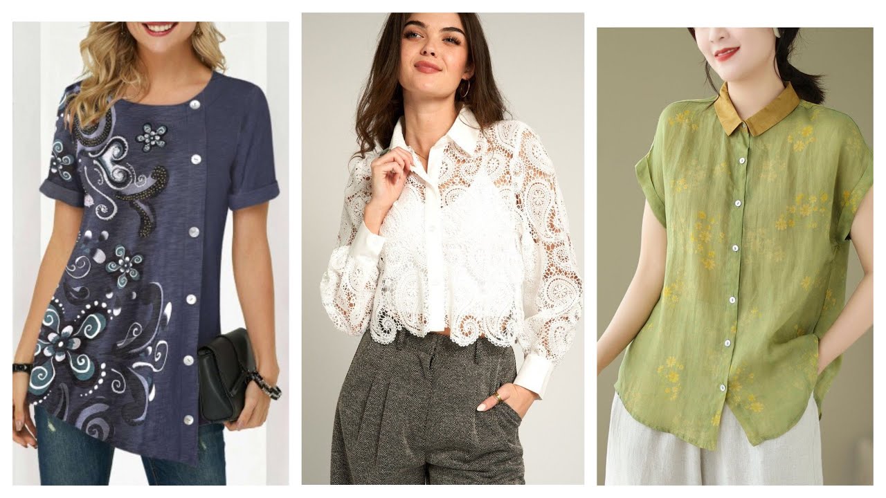 Moda 2026 BLUSAS BONITAS 100”Ideas De blusas bonitas MODELOS casuales 25/26 #fashion