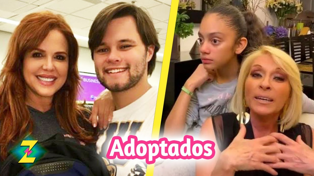 CONOCE a los HIJOS ADOPTIVOS de estas FAMOSAS