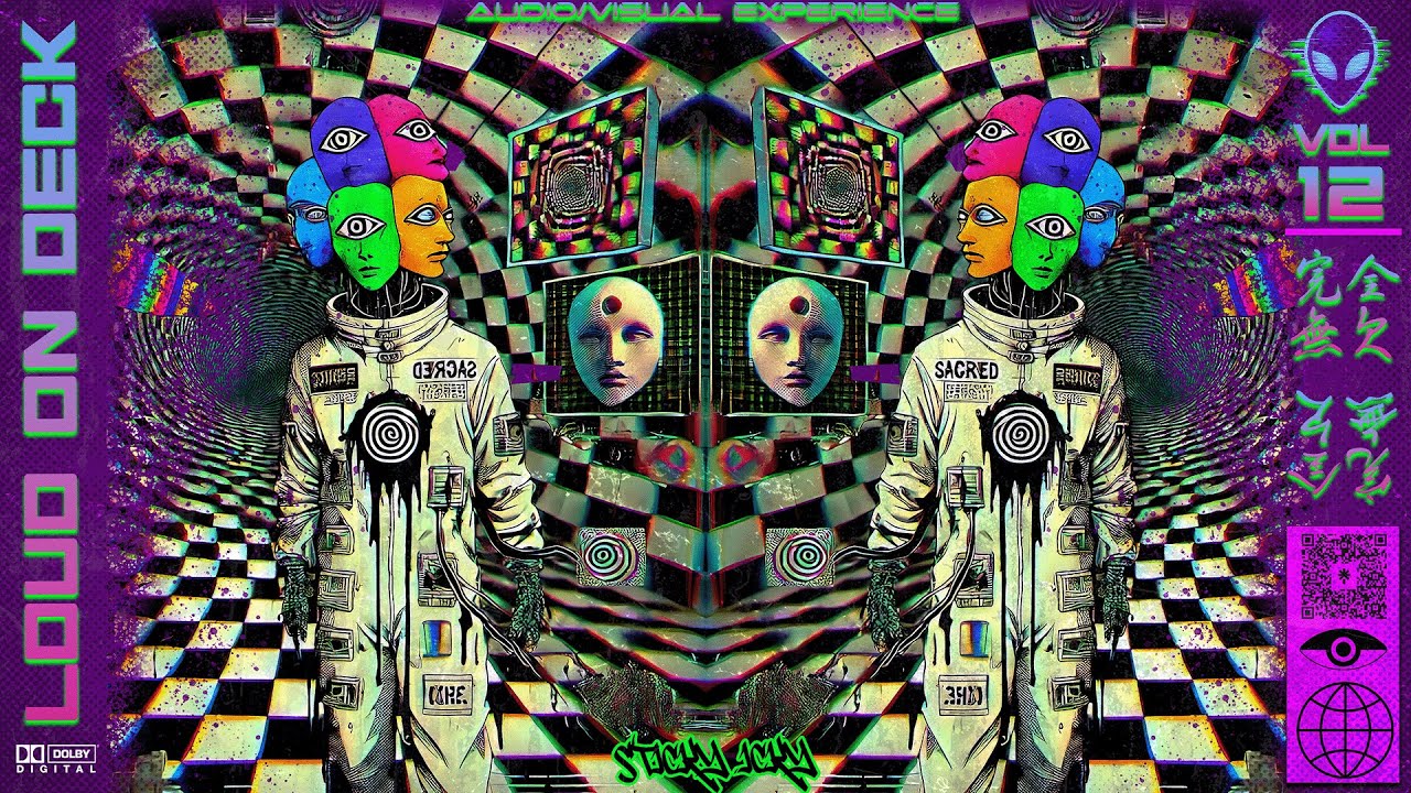 Loud on Deck 012 — Deep Dubstep, Trap & Experimental Bass Music [Audio Visualizer Trip] 4K
