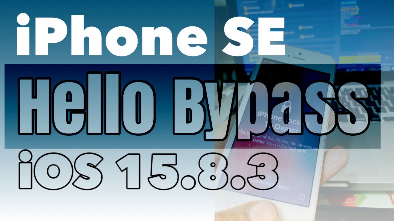 IPhone SE HELLO BYPASS Done By UnlockTool iOS 15.8.3
