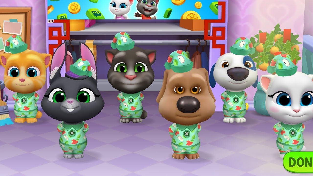 My Talking Tom friends #talkingtom #mytalkingtomfriends #livesteram