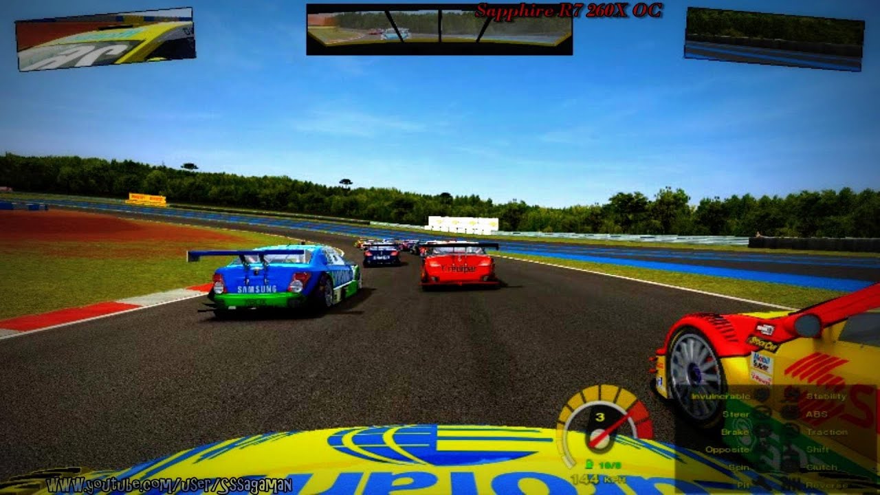 Game Stock Car 2013 Gameplay on Radeon R7 260X - Maxed Out 1080p
