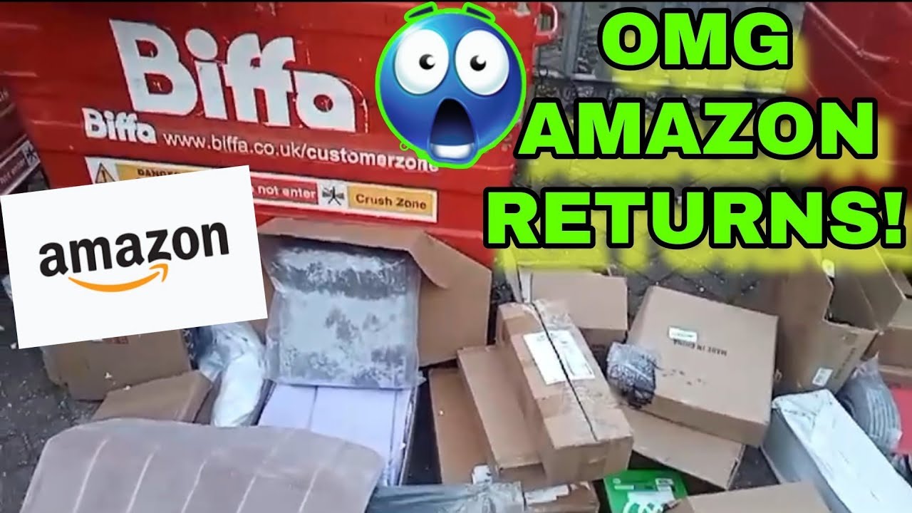 Мы нашли СОВЕРШЕННО НОВЫЕ ВОЗВРАТЫ AMAZON в корзине благотворительного магазина!!! 😱🔥 #dumpsterdi...