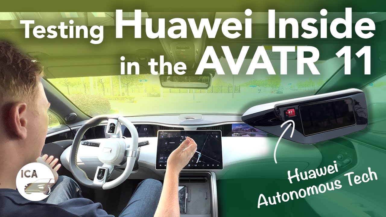 FSD не может этого сделать в 🇨🇳 — Huawei Inside позволяет AVATR 11 управлять автомобилем самостоя...