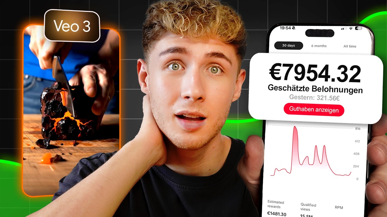 So erstellst du Virale Veo 3 Videos die dir 264€ am Tag einbringen! (als Anfänger)