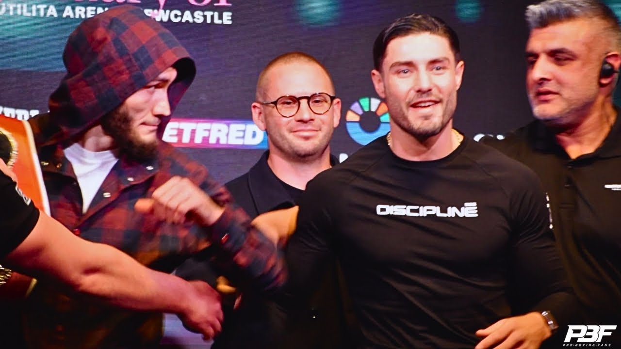 RAGE!! JOSH KELLY GETS BAKHRAM MURTAZALIEV ANGRY DURING INTENSE FACE OFF
