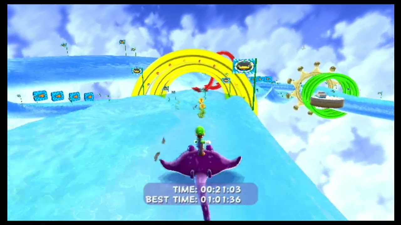 Super Mario Galaxy (Wii) – Loopdeeloop Galaxy – 50 Coins