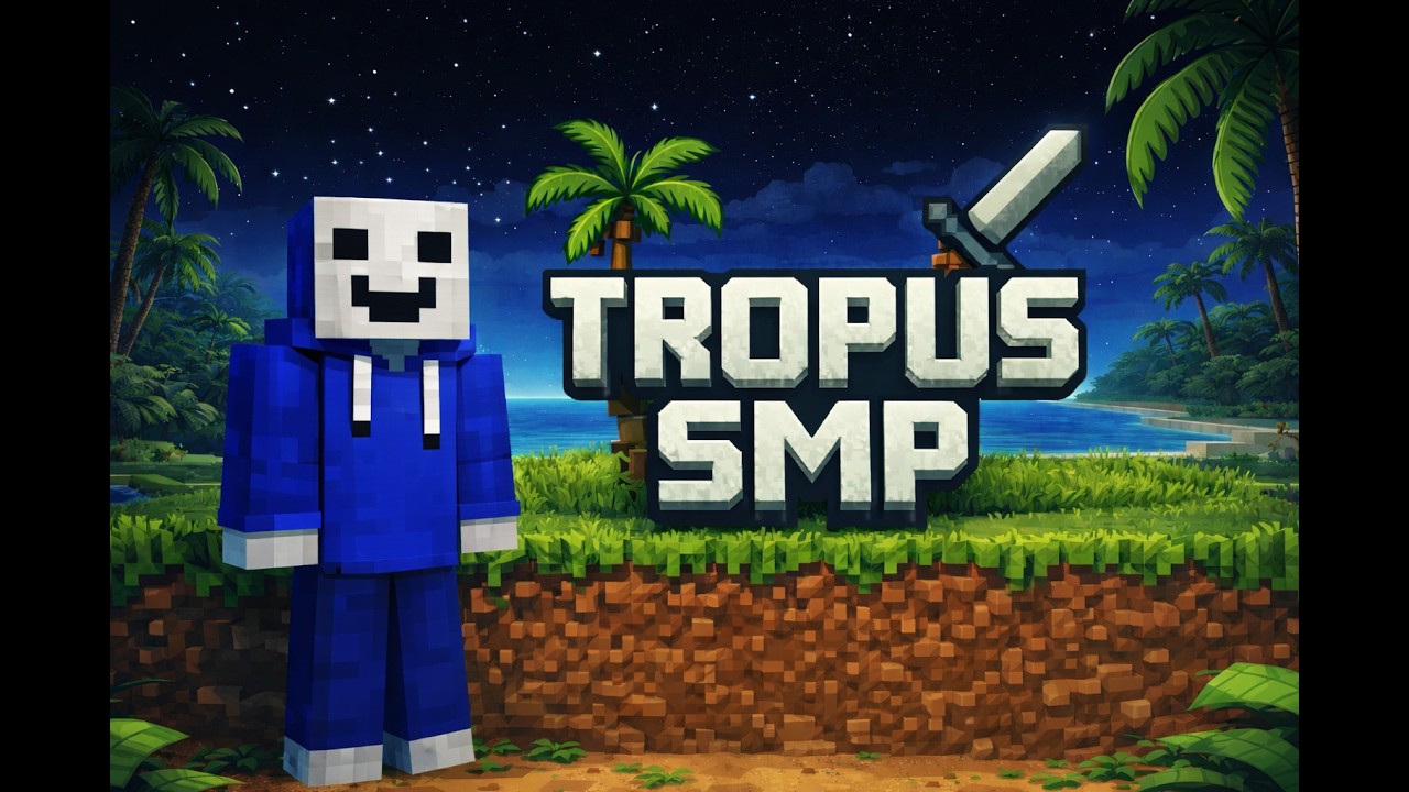 felléptem az egyik haverom szerverére! tropus smp #1 #minecraft #drjones