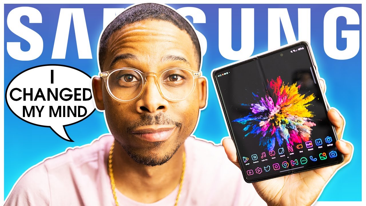 I CHANGED MY MIND!? Galaxy Z Fold 3 Review One Month Later