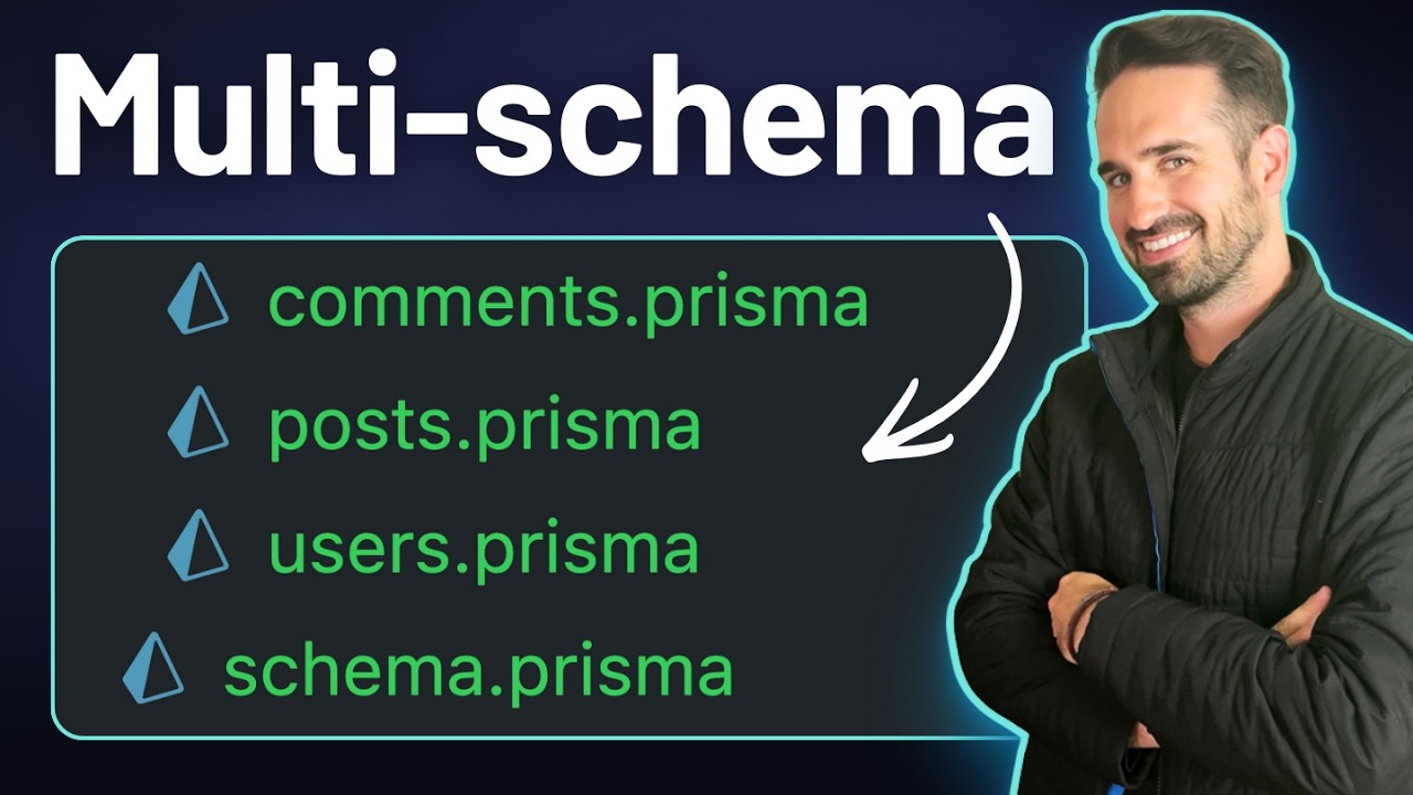 Использование нескольких файлов схемы Prisma в Prisma 7