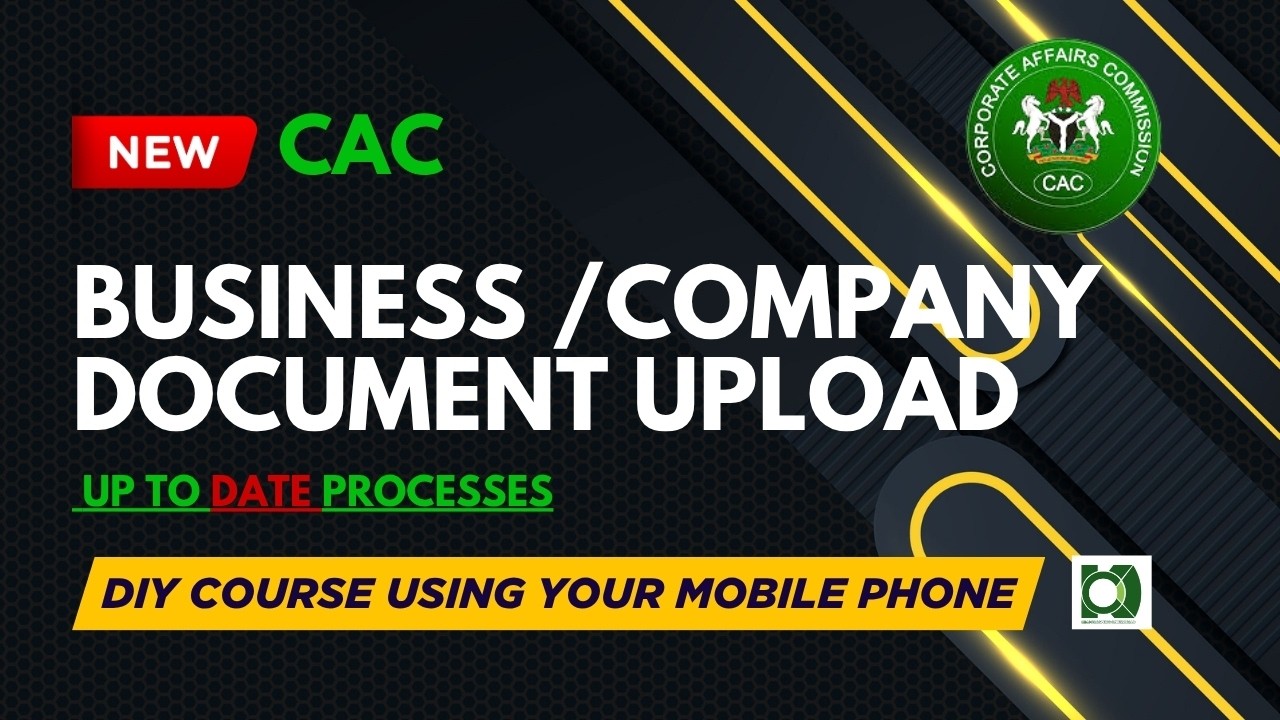 How To Upload Documents for CAC Registration 2026 (Phone Tutorial)