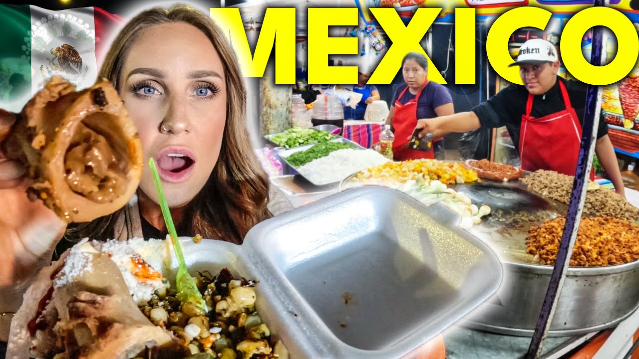 REAL Mexican Food Is NOT What We Expected! 🇲🇽 Authentic Street Food In Mexico!