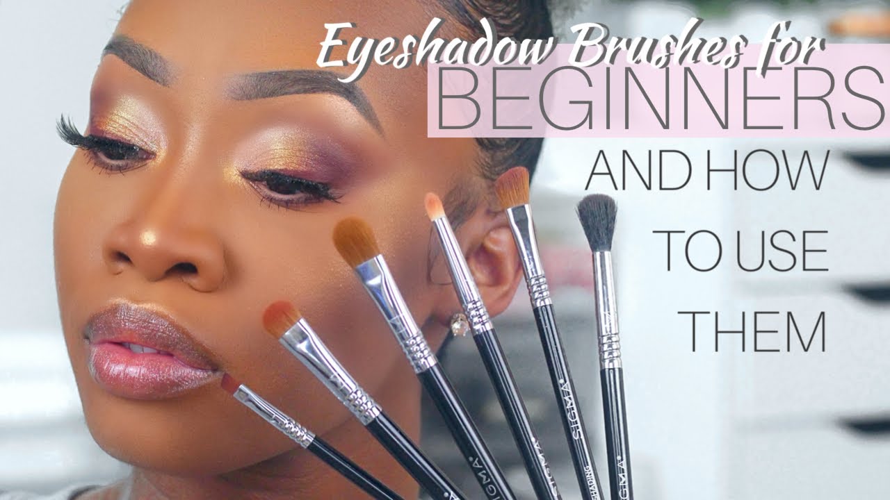 Eyeshadow BRUSHES for BEGINNERS (And How to Use Them) | Maya Galore