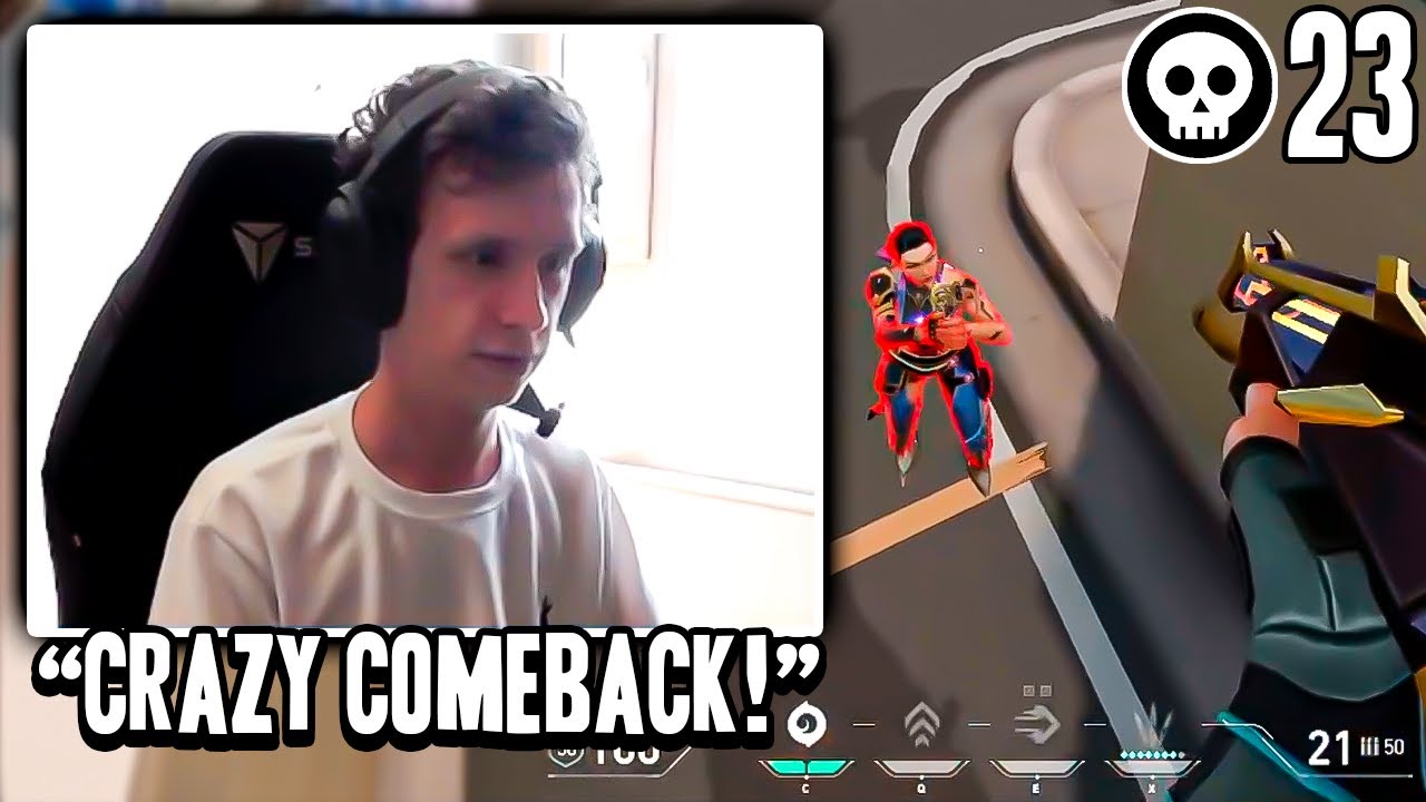 PRX SOMETHING MADE CRAZY COMEBACK IN RANKED ON JETT WITH NPC IN TEAM FT. XCCURATE | VALORANT