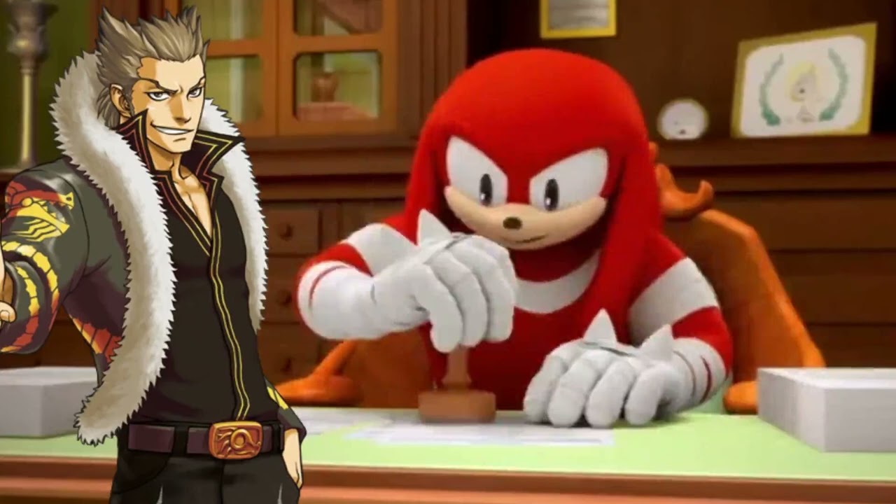 Knuckles approves ace attorney dilfs