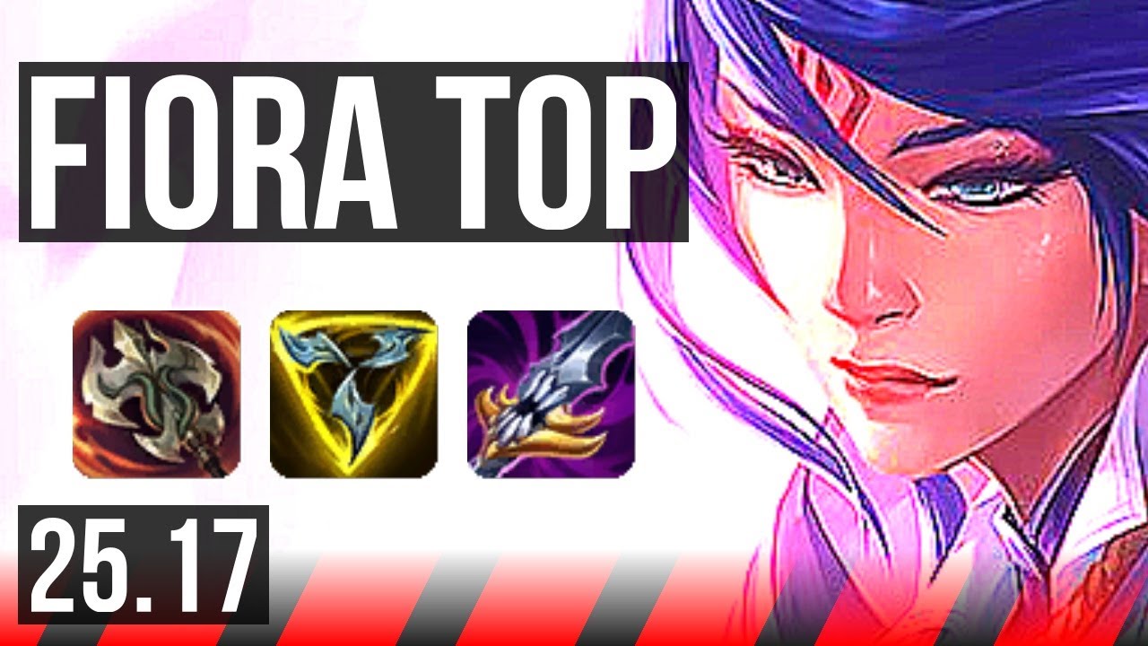 FIORA vs YONE (TOP) | 6 solo kills | NA Master | 25.17