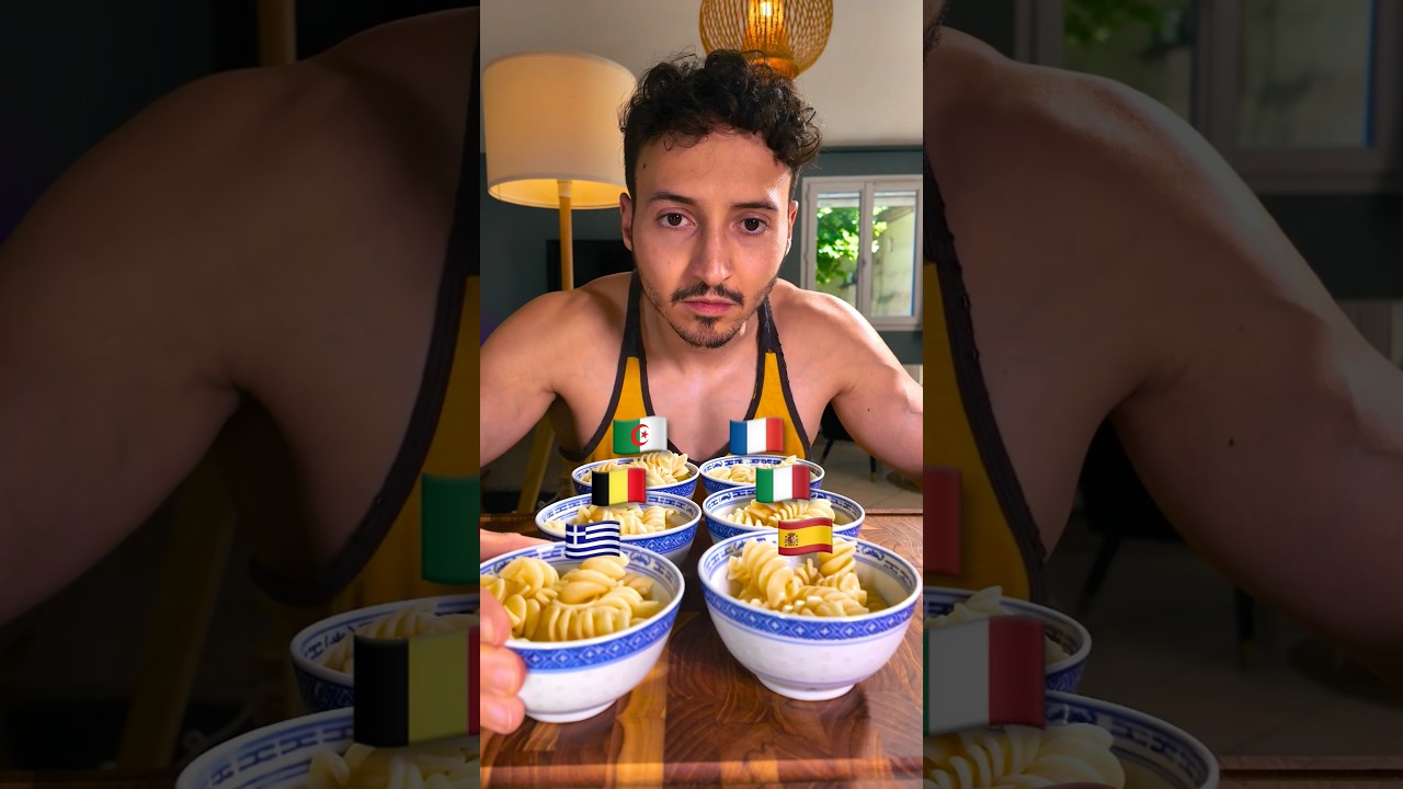 ✅ 8 p&acirc;tes VS 8 pays !