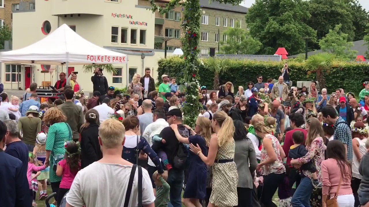 Midsommar folkets park Malmö