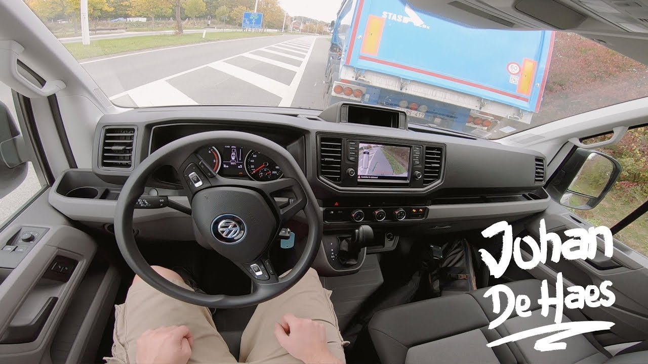 2018 VW Crafter L3H3 2.0 TDI 140 hp POV test drive