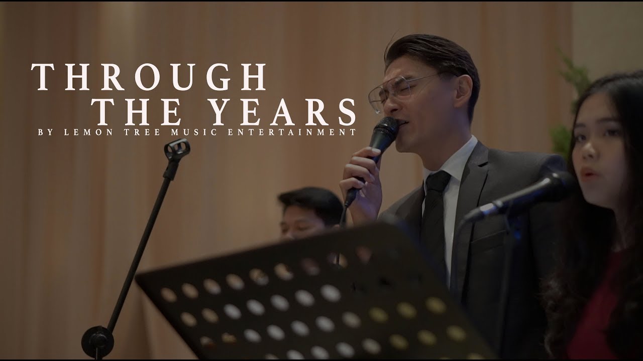 Through The Years - Kenny Rogers Live Cover by Lemon Tree Entertainment at Fairmont Jakarta