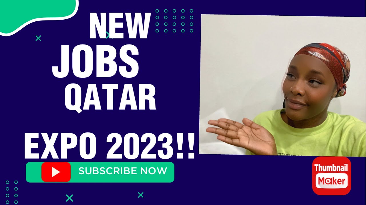 QATAR JOBS DOHA EXPO 2023 #jobsinqatar #subscribe #qatar