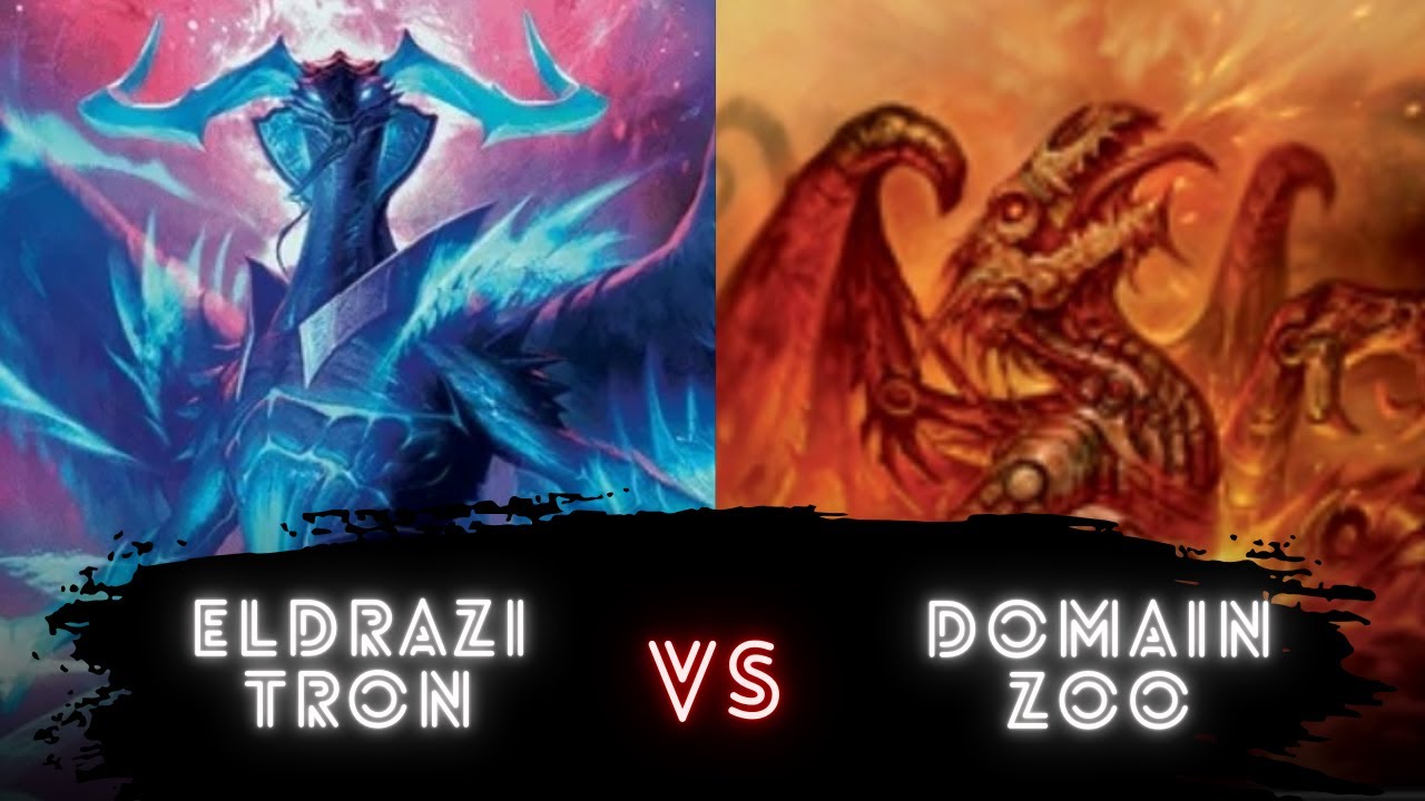 Modern MTG: Eldrazi Tron vs Domain Zoo | Magic: The Gathering Gameplay