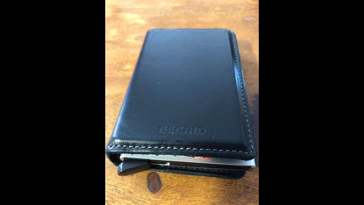 Secrid Wallet up close
