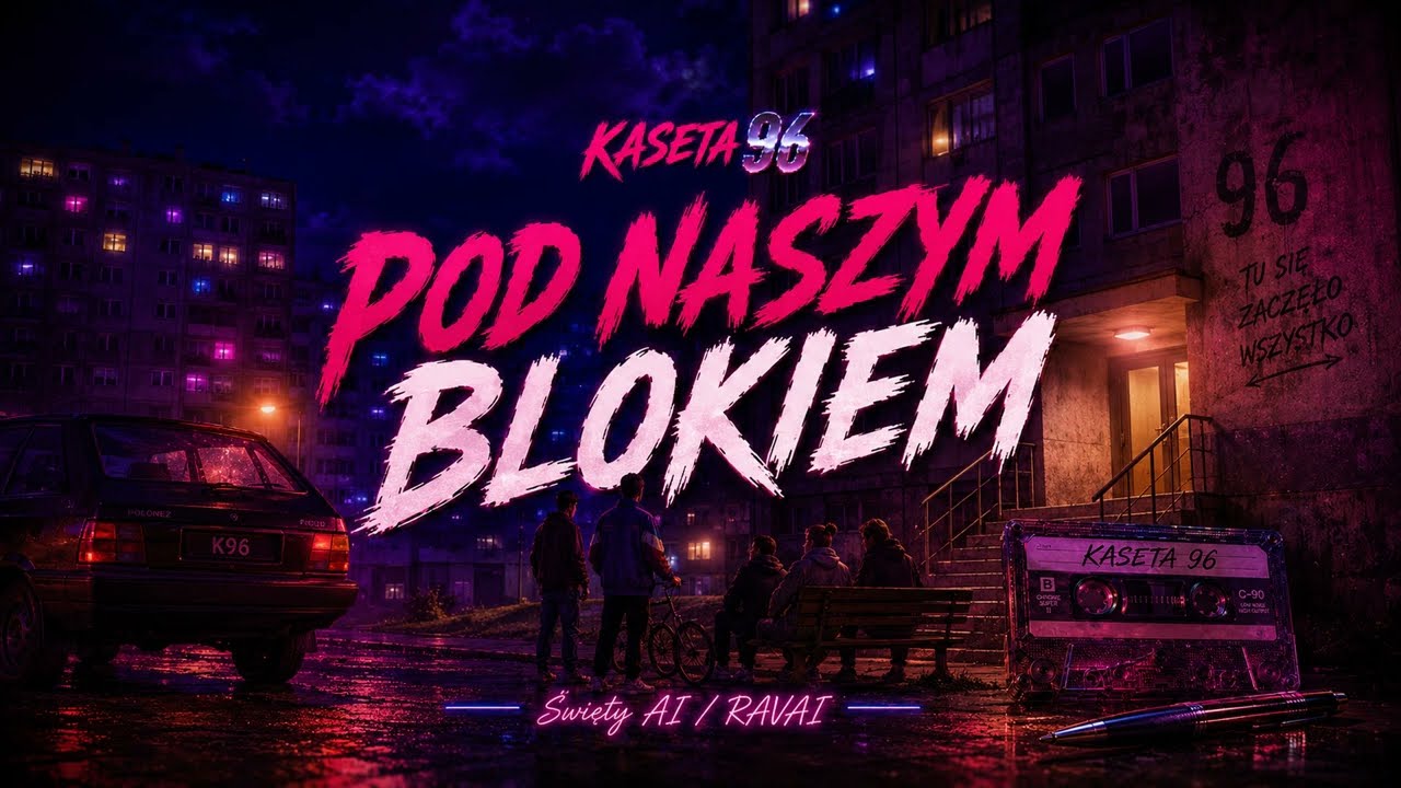 KASETA 96 &ndash; Pod naszym blokiem | Old School Polish Rap 90s | Święty AI / RAVAI