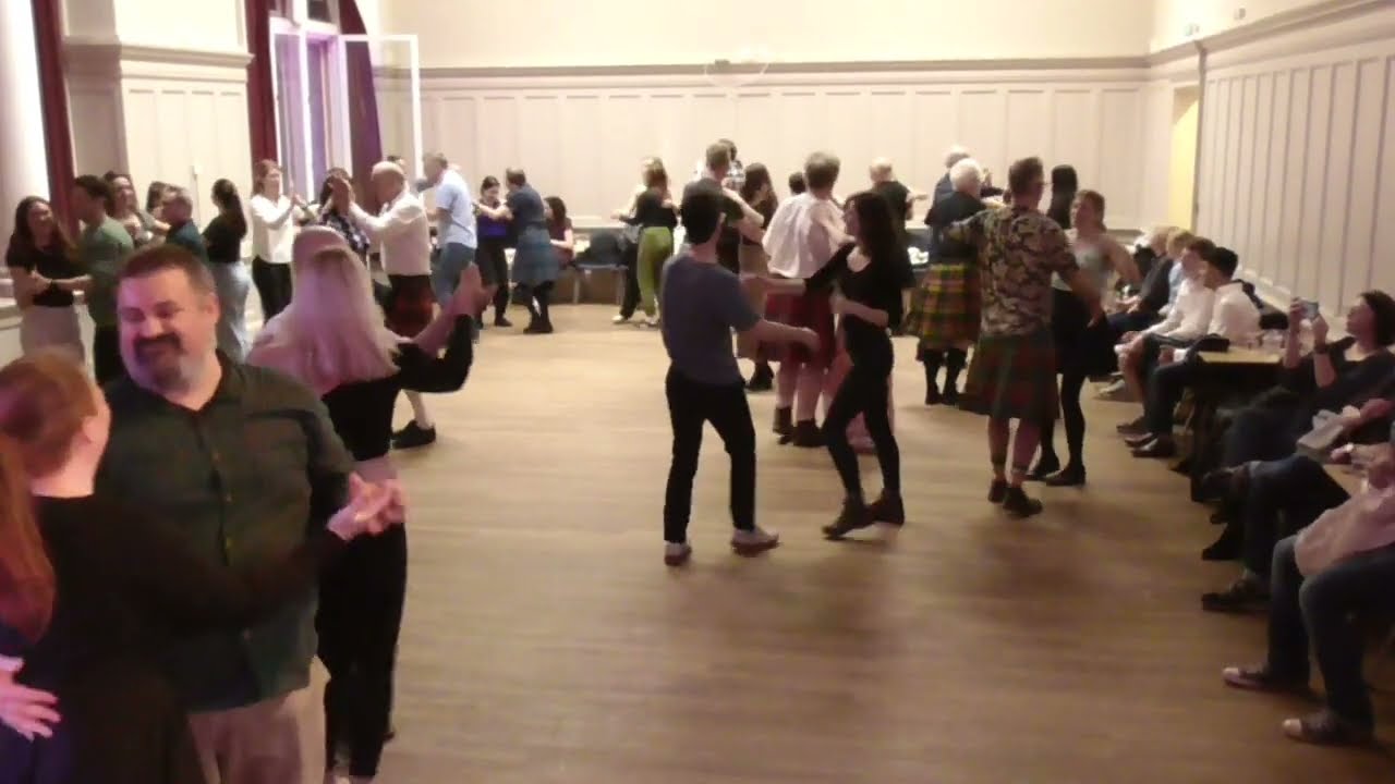 Scottish Ceilidh Dancing in Edinburgh with HotScotch Ceilidh Band
