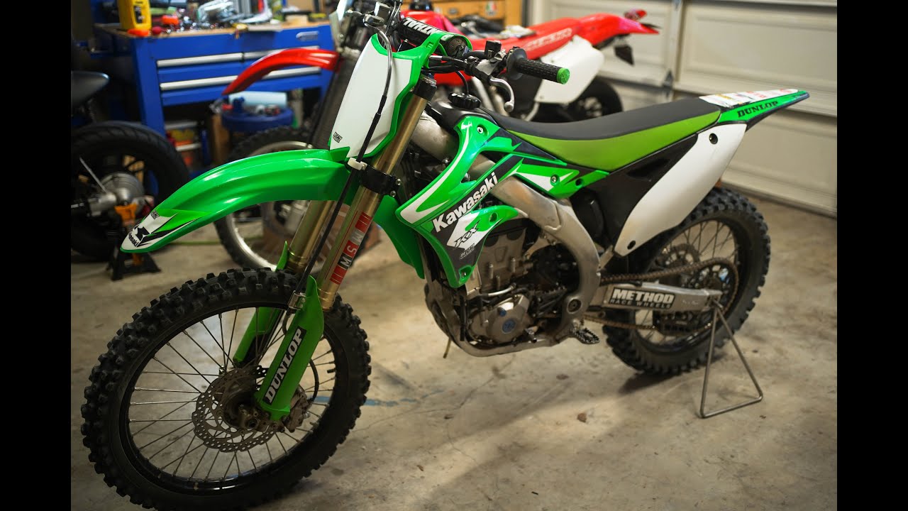 2014 KX450F - 1st Oil and Coolant Change