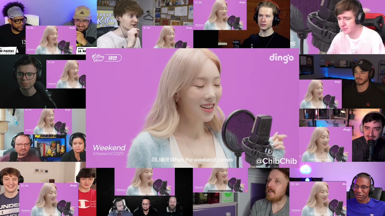 Taeyeon (태연) KILLING VOICE Reaction mashup | Chib Chib