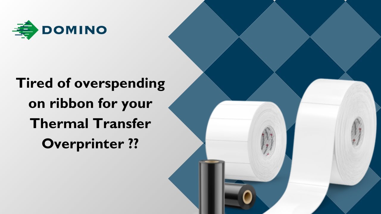 Cut Ribbon Costs with Domino Vx-Series TTO Printer’s Advanced Saving Modes
