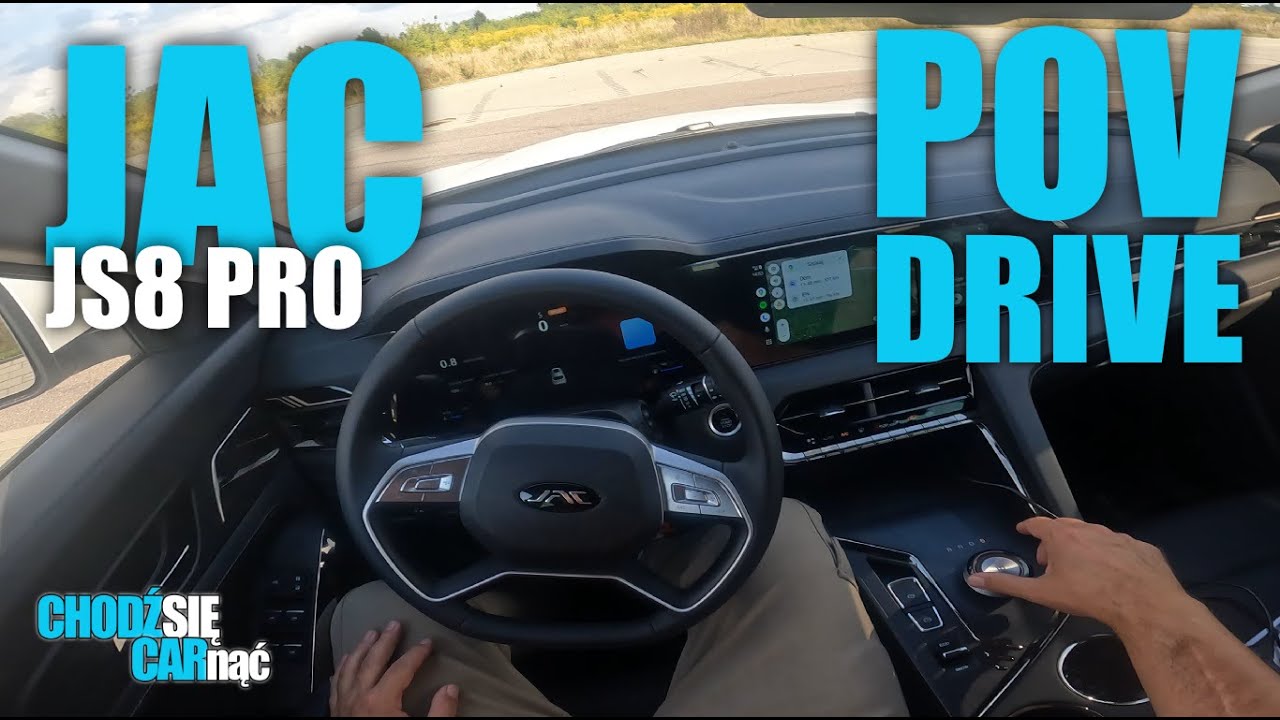 JAC JS8 PRO. POV Drive.