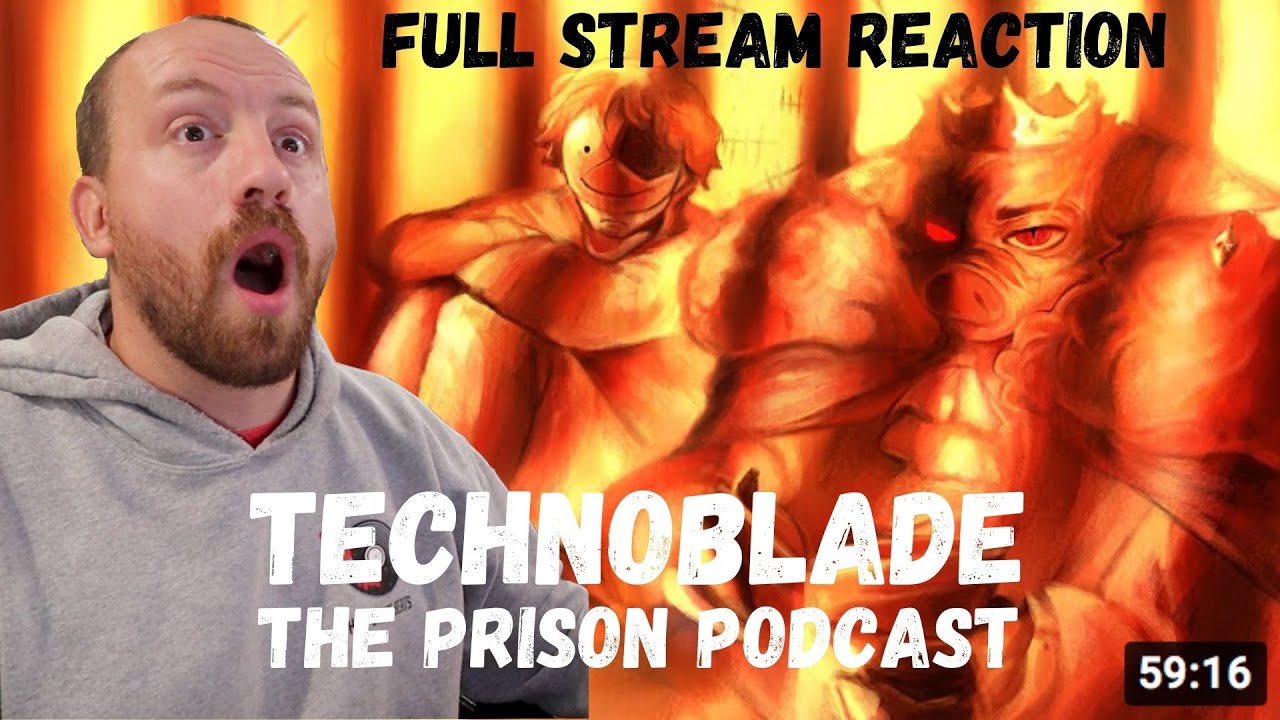 AMAZING! Technoblade The Prison Podcast ft. Dream (REACTION!) [Dream SMP]