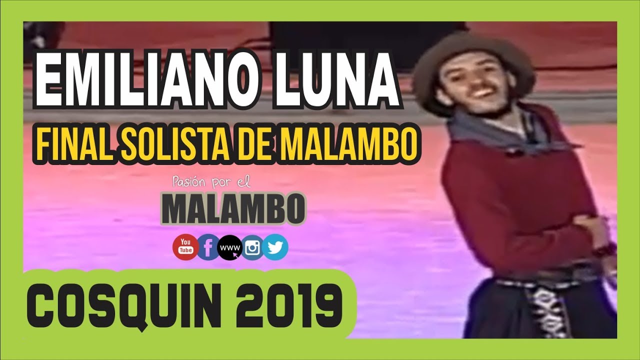 EMILIANO LUNA Solista de Malambo Final Cosquin 2019