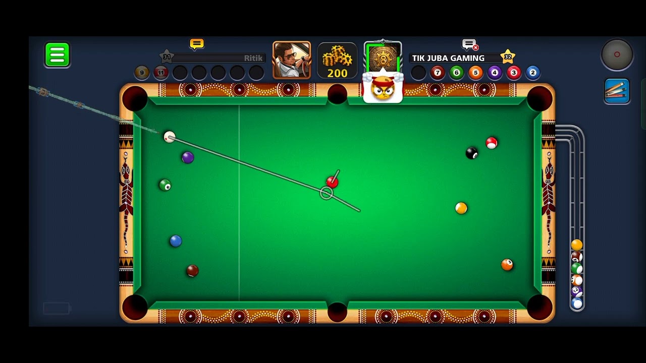#ritik 8 ball pool -Gameply 😎 chapter 37