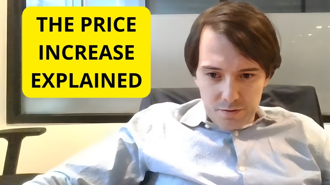Martin Shkreli Explains Why He Increased The Price Of His Drug