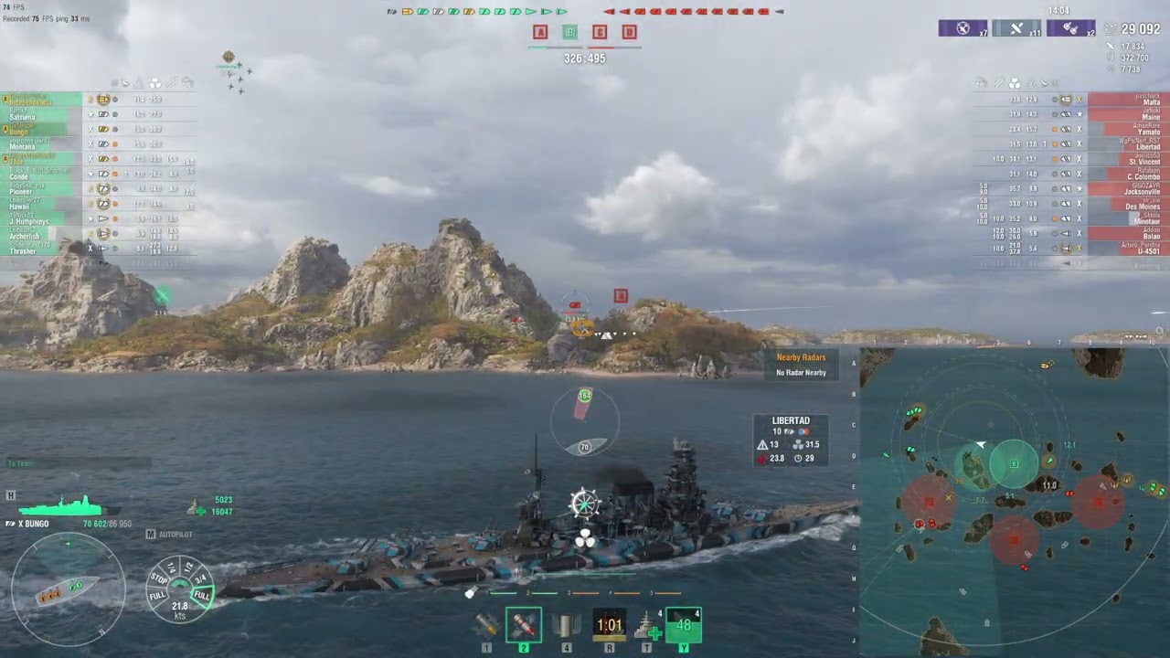[WOWs] Bungo | 265k | My very first Expert on Bungo! [REPLAY]