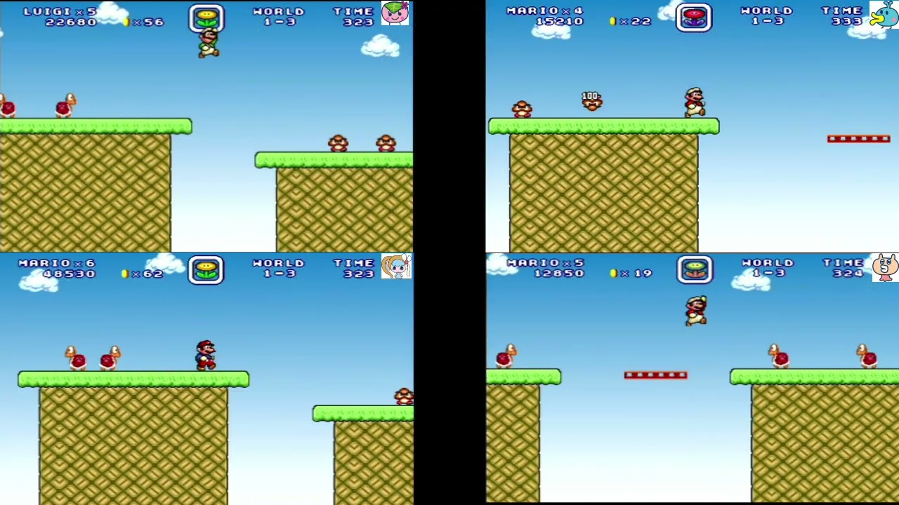 Mario Forever 2004 Remade 4 Teams