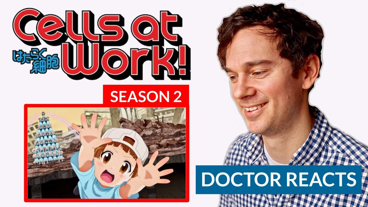 Real Doctor Reacts to CELLS AT WORK! // Season 2 Episode 1 // 