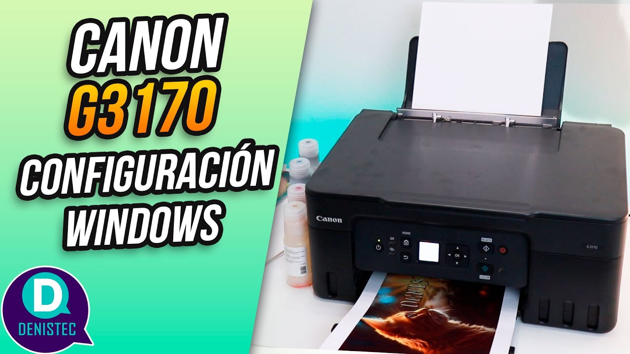 Configurar impresora Canon G3170 en PC con Windows 🖨️Actualizado 2026 ✅😉